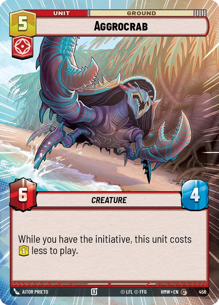 Aggrocrab [Hyperspace] (Homeworlds)(HMW-456)(C)
