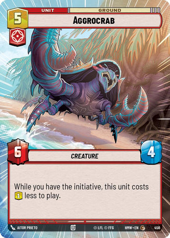Aggrocrab [Hyperspace] (Homeworlds)(HMW-456)(C)