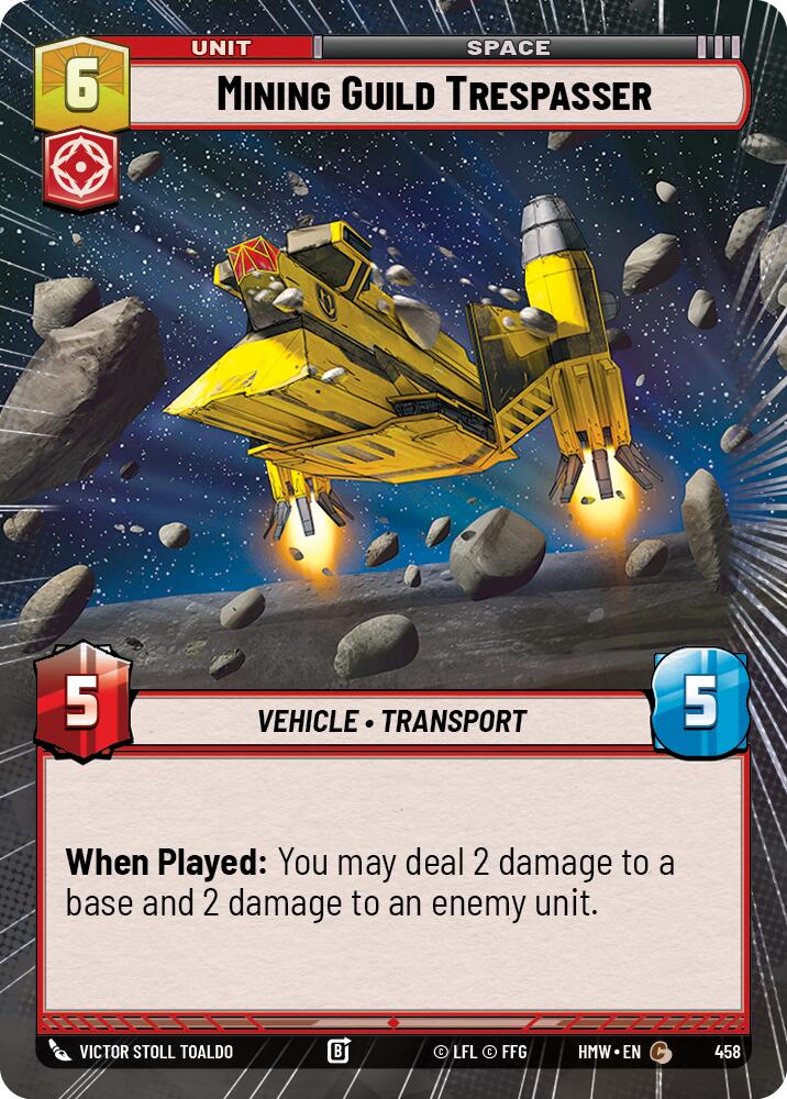 Mining Guild Trespasser [Hyperspace] (Homeworlds)(HMW-458)(C)