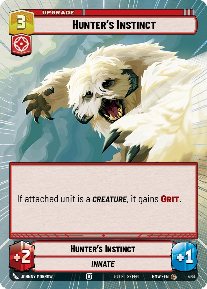 Hunter's Instinct [Hyperspace] (Homeworlds)(HMW-463)(C)
