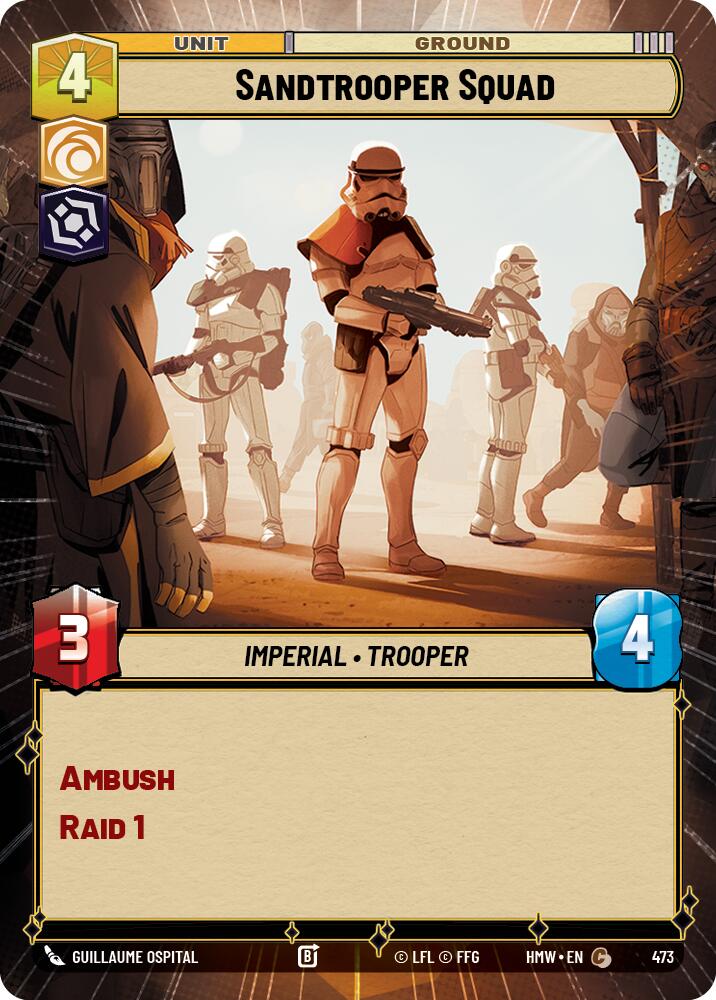 Sandtrooper Squad [Hyperspace] (Homeworlds)(HMW-473)(C)