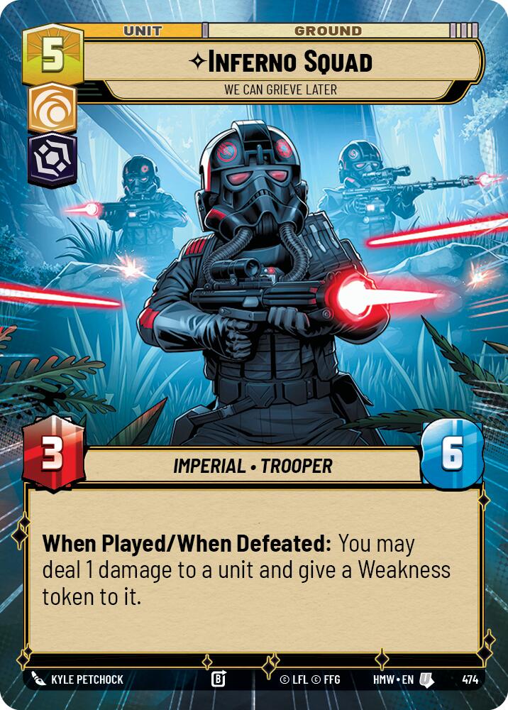 Inferno Squad - We Can Grieve Later [Hyperspace] (Homeworlds)(HMW-474)(U)