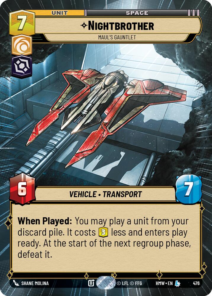 Nightbrother - Maul's Gauntlet [Hyperspace] (Homeworlds)(HMW-476)(L)