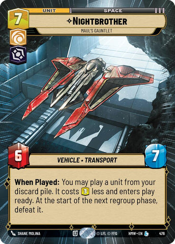 Nightbrother - Maul's Gauntlet [Hyperspace] (Homeworlds)(HMW-476)(L)