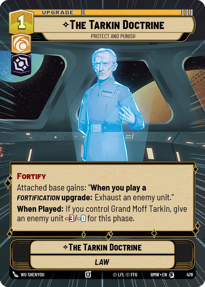 The Tarkin Doctrine - Protect and Punish [Hyperspace] (Homeworlds)(HMW-478)(S)
