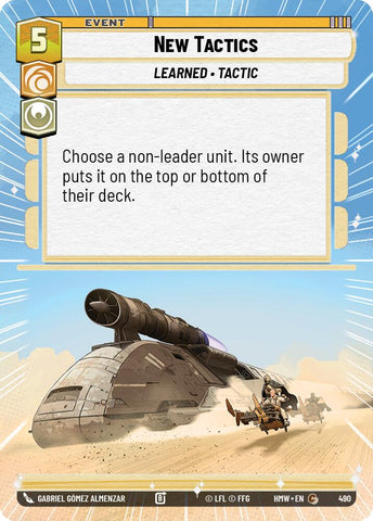 New Tactics [Hyperspace] (Homeworlds)(HMW-490)(C)