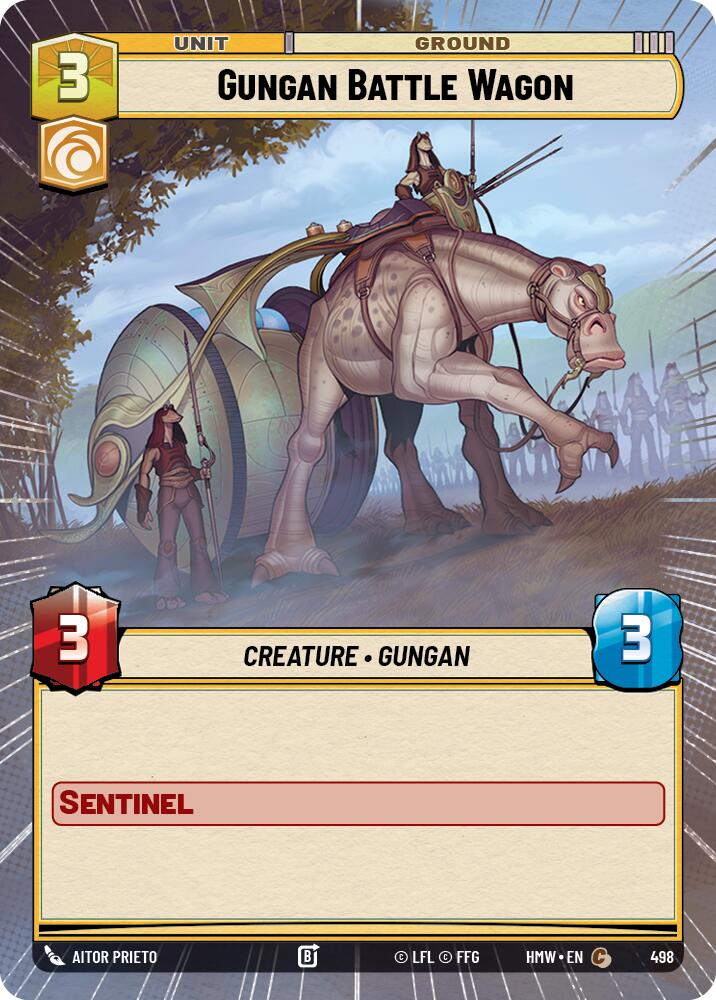 Gungan Battle Wagon [Hyperspace] (Homeworlds)(HMW-498)(C)