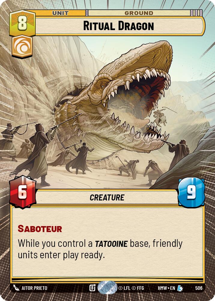 Ritual Dragon [Hyperspace] (Homeworlds)(HMW-506)(L)
