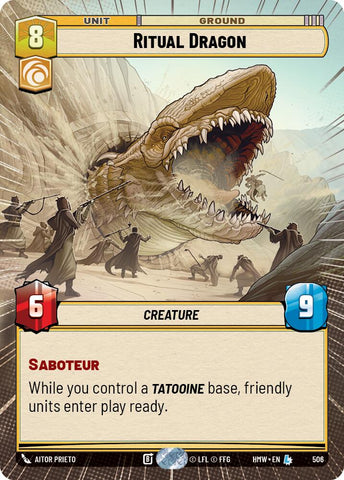 Ritual Dragon [Hyperspace] (Homeworlds)(HMW-506)(L)