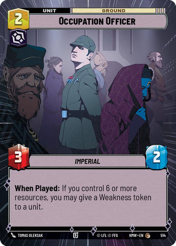 Occupation Officer [Hyperspace] (Homeworlds)(HMW-514)(C)