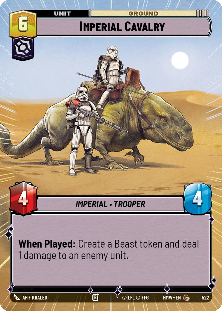 Imperial Cavalry [Hyperspace] (Homeworlds)(HMW-522)(C)