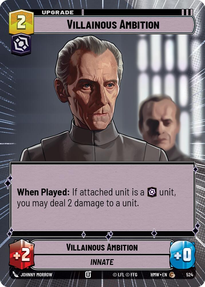 Villainous Ambition [Hyperspace] (Homeworlds)(HMW-524)(C)