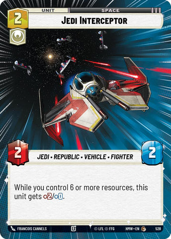Jedi Interceptor [Hyperspace] (Homeworlds)(HMW-528)(C)