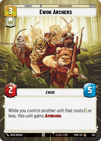 Ewok Archers [Hyperspace] (Homeworlds)(HMW-529)(C)