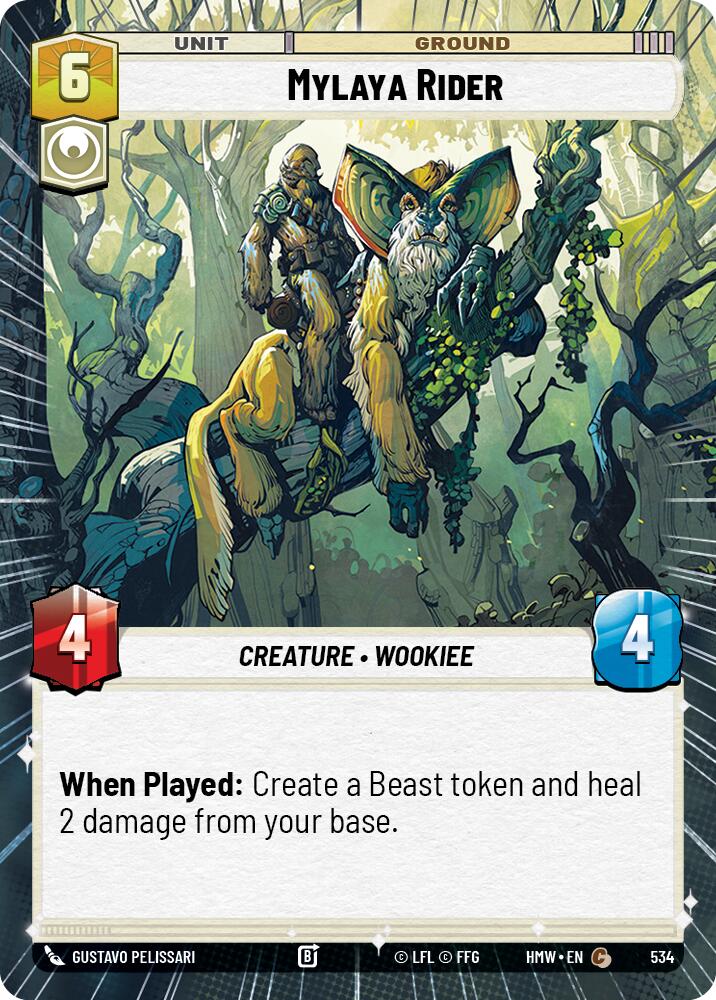 Mylaya Rider [Hyperspace] (Homeworlds)(HMW-534)(C)