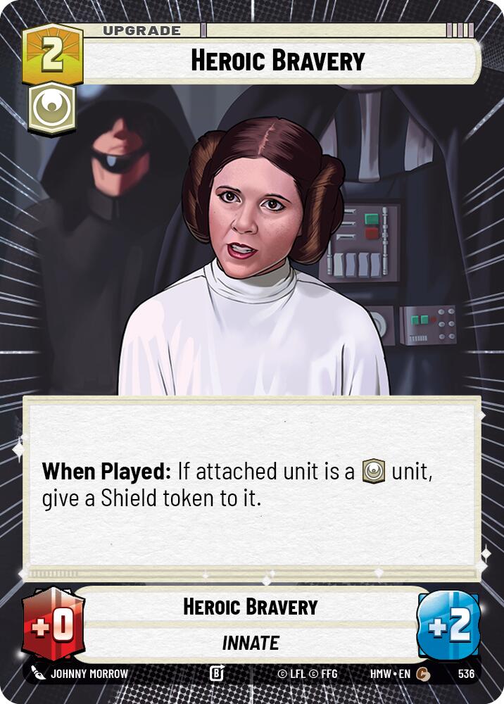 Heroic Bravery [Hyperspace] (Homeworlds)(HMW-536)(C)
