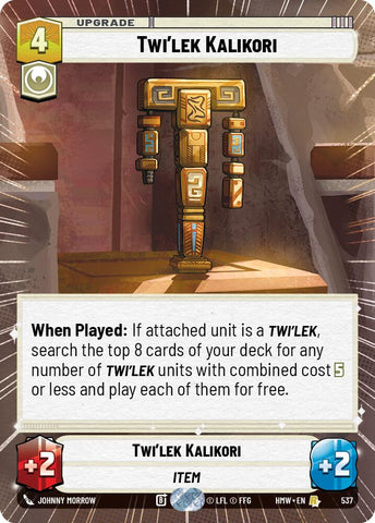 Twi'lek Kalikori [Hyperspace] (Homeworlds)(HMW-537)(R)