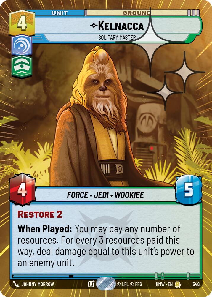 Kelnacca - Solitary Master [Hyperspace Foil] (Homeworlds)(HMW-546)(R)