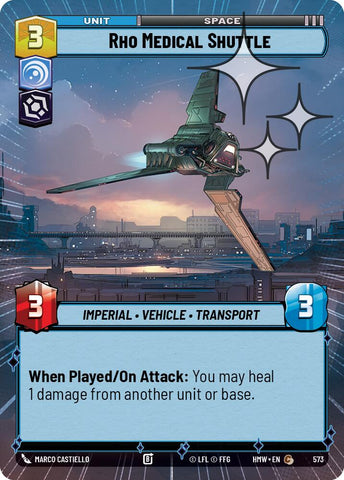 Rho Medical Shuttle [Hyperspace Foil] (Homeworlds)(HMW-573)(C)