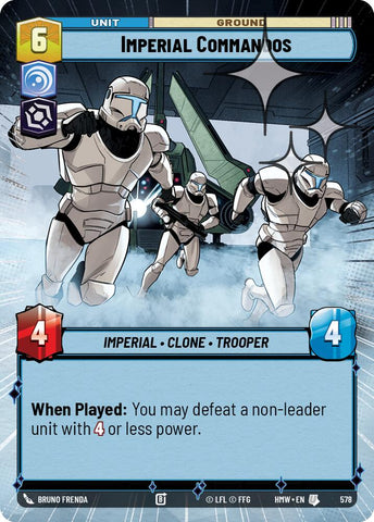 Imperial Commandos [Hyperspace Foil] (Homeworlds)(HMW-578)(U)