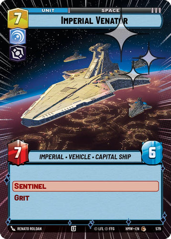 Imperial Venator [Hyperspace Foil] (Homeworlds)(HMW-579)(C)