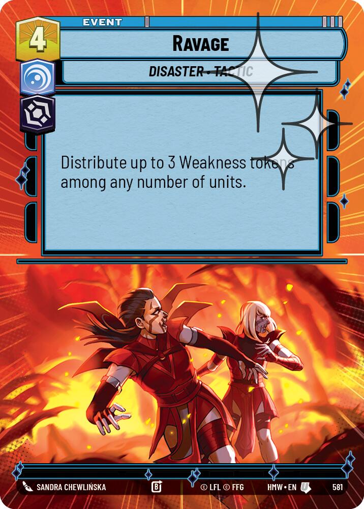 Ravage [Hyperspace Foil] (Homeworlds)(HMW-581)(U)
