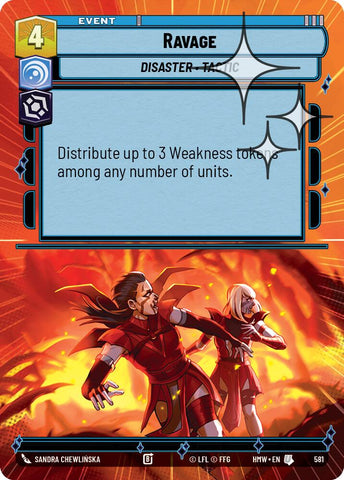 Ravage [Hyperspace Foil] (Homeworlds)(HMW-581)(U)