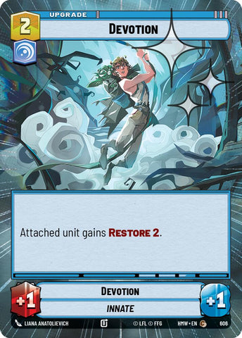Devotion [Hyperspace Foil] (Homeworlds)(HMW-606)(C)