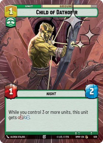 Child of Dathomir [Hyperspace Foil] (Homeworlds)(HMW-639)(C)