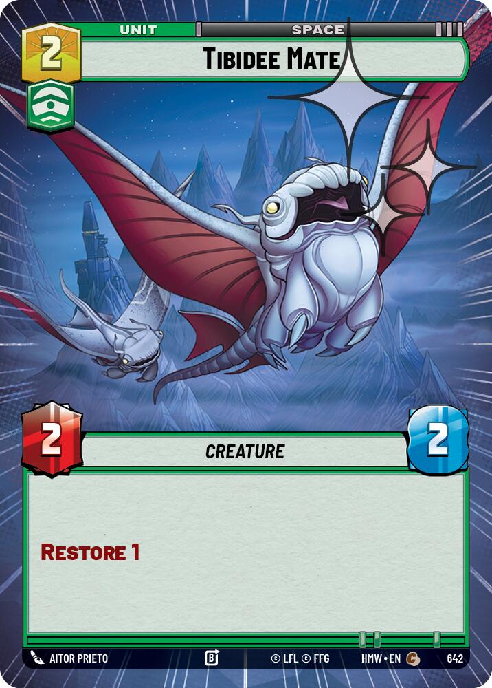 Tibidee Mate [Hyperspace Foil] (Homeworlds)(HMW-642)(C)