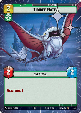 Tibidee Mate [Hyperspace Foil] (Homeworlds)(HMW-642)(C)