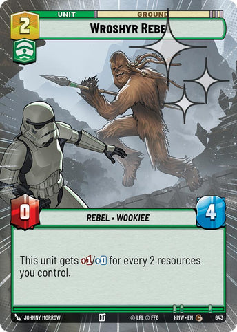Wroshyr Rebel [Hyperspace Foil] (Homeworlds)(HMW-643)(C)