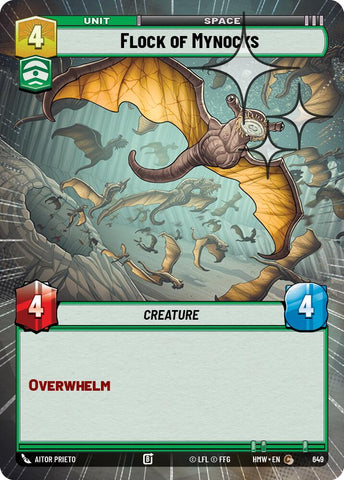 Flock of Mynocks [Hyperspace Foil] (Homeworlds)(HMW-649)(C)