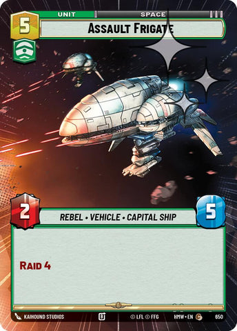 Assault Frigate [Hyperspace Foil] (Homeworlds)(HMW-650)(C)