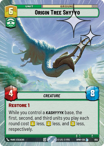 Origin Tree Shyyyo [Hyperspace Foil] (Homeworlds)(HMW-655)(L)