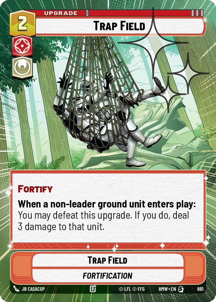 Trap Field [Hyperspace Foil] (Homeworlds)(HMW-681)(S)