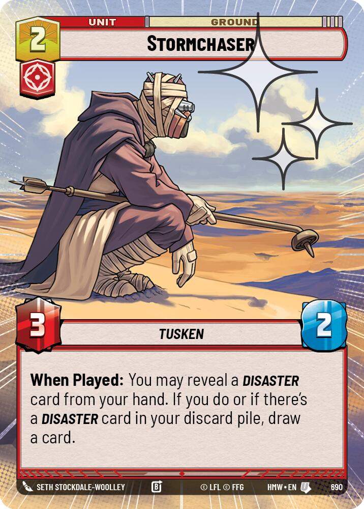 Stormchaser [Hyperspace Foil] (Homeworlds)(HMW-690)(U)