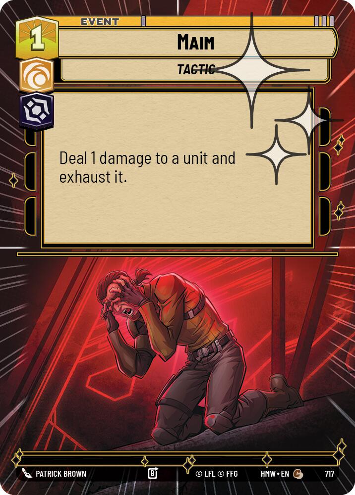 Maim [Hyperspace Foil] (Homeworlds)(HMW-717)(C)