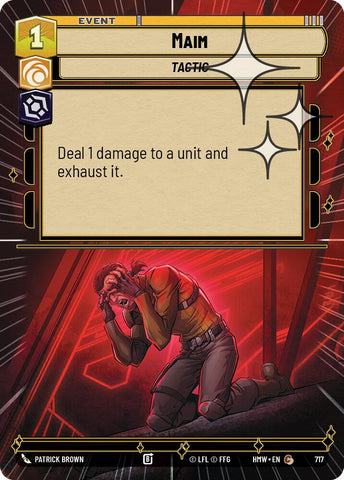 Maim [Hyperspace Foil] (Homeworlds)(HMW-717)(C)