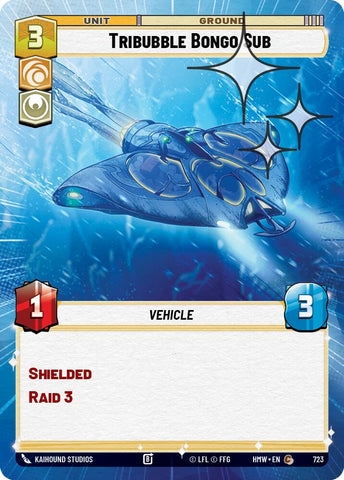 Tribubble Bongo Sub [Hyperspace Foil] (Homeworlds)(HMW-723)(C)