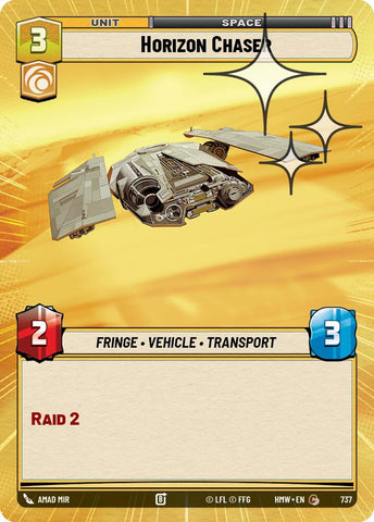 Horizon Chaser [Hyperspace Foil] (Homeworlds)(HMW-737)(C)