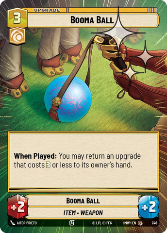 Booma Ball [Hyperspace Foil] (Homeworlds)(HMW-746)(C)