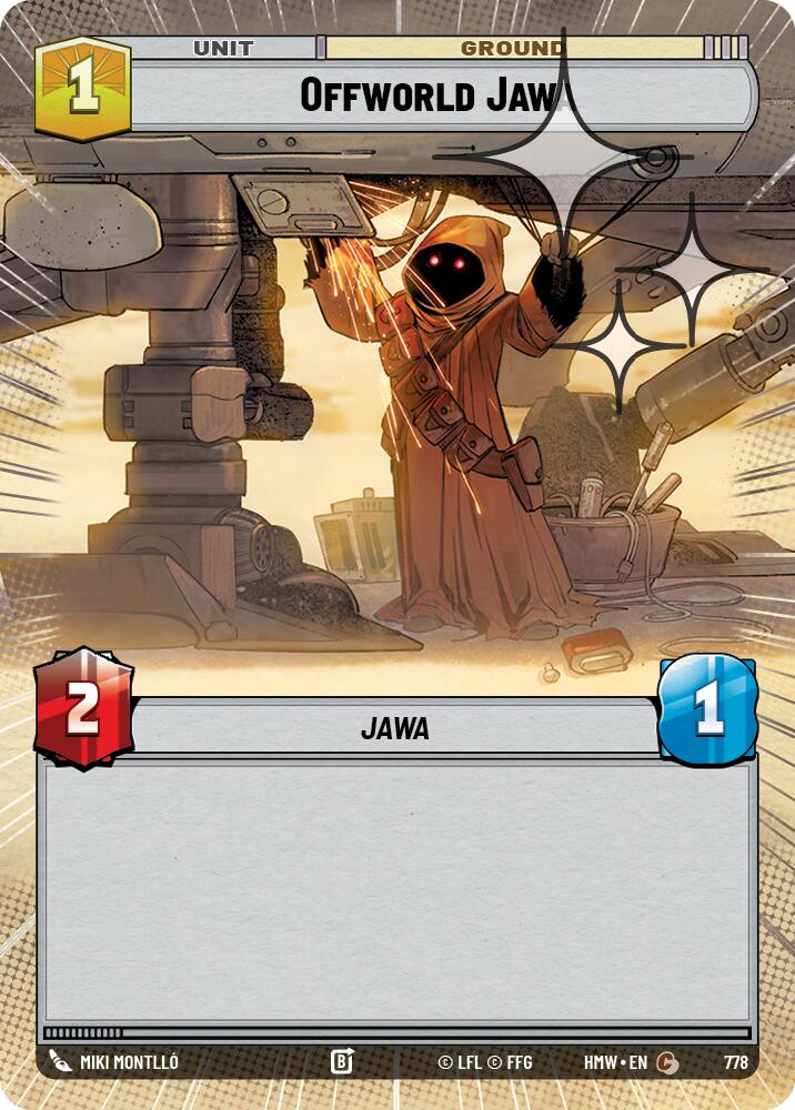Offworld Jawa [Hyperspace Foil] (Homeworlds)(HMW-778)(C)