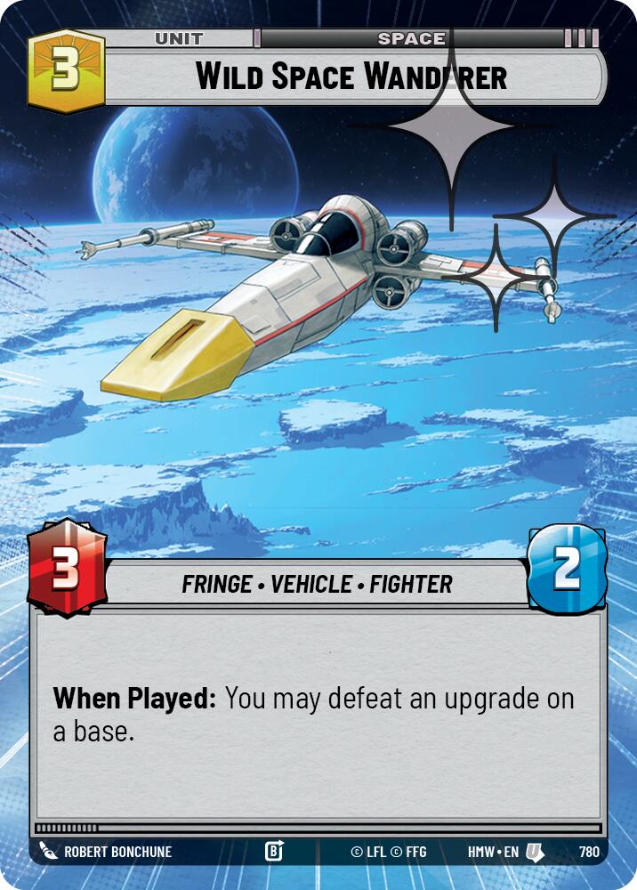 Wild Space Wanderer [Hyperspace Foil] (Homeworlds)(HMW-780)(U)