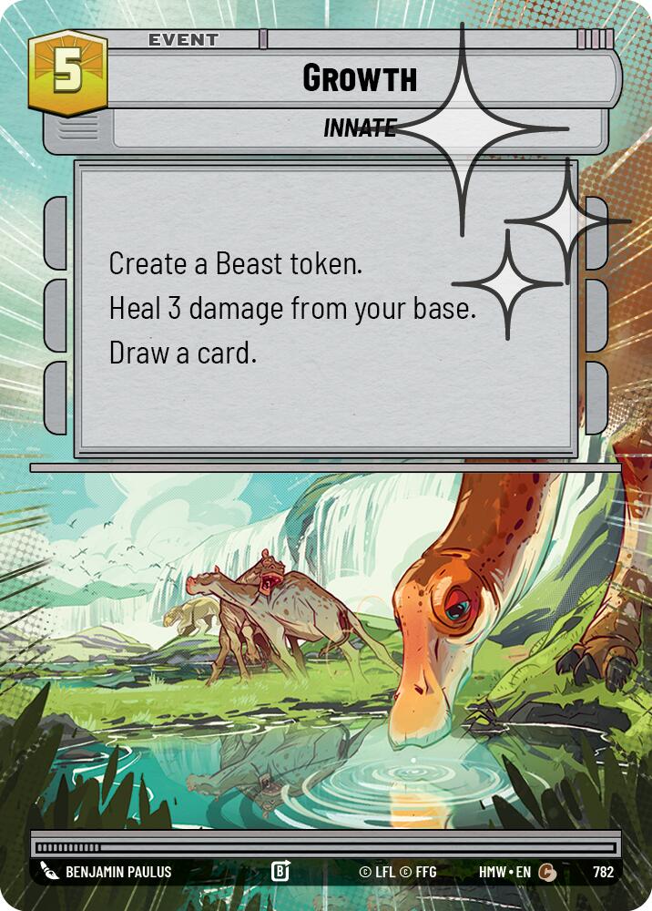 Growth [Hyperspace Foil] (Homeworlds)(HMW-782)(C)