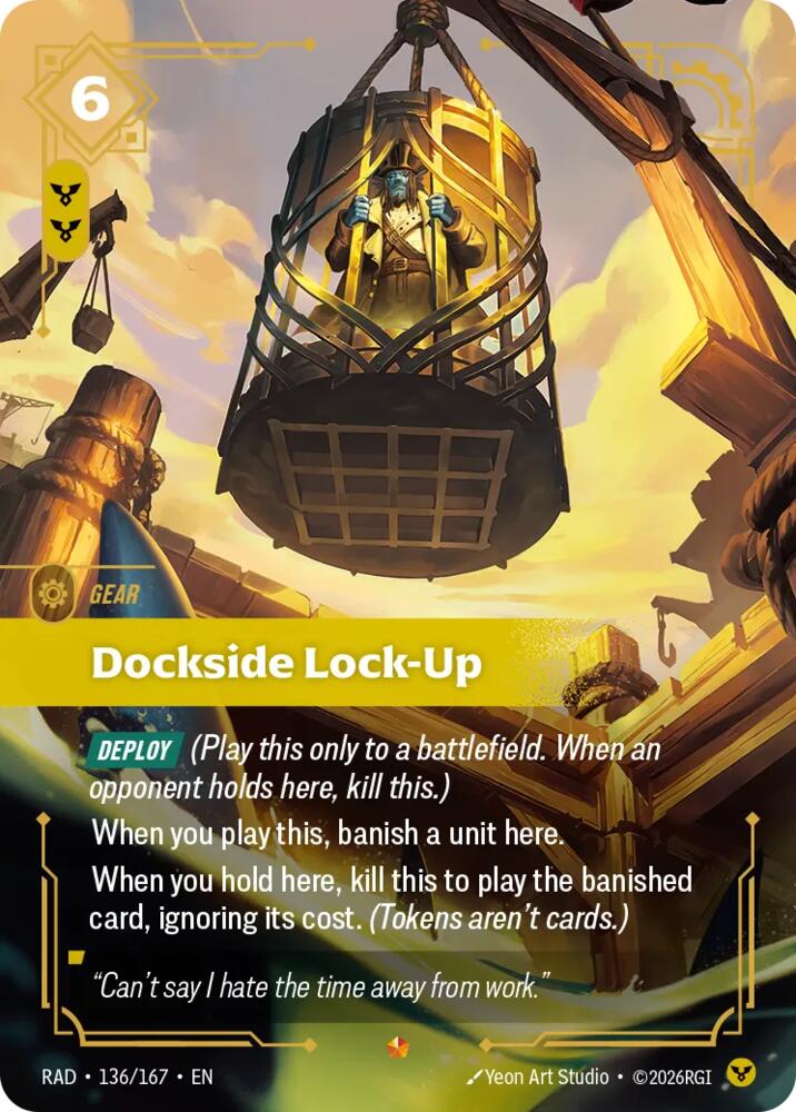 Dockside Lock-Up (Foil) (Radiance)(RAD-136/167)(E)