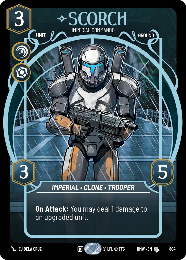 Scorch - Imperial Commando [Prestige] (Homeworlds)(HMW-804)(U)