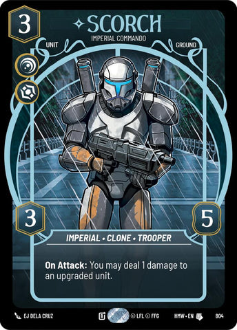 Scorch - Imperial Commando [Prestige] (Homeworlds)(HMW-804)(U)