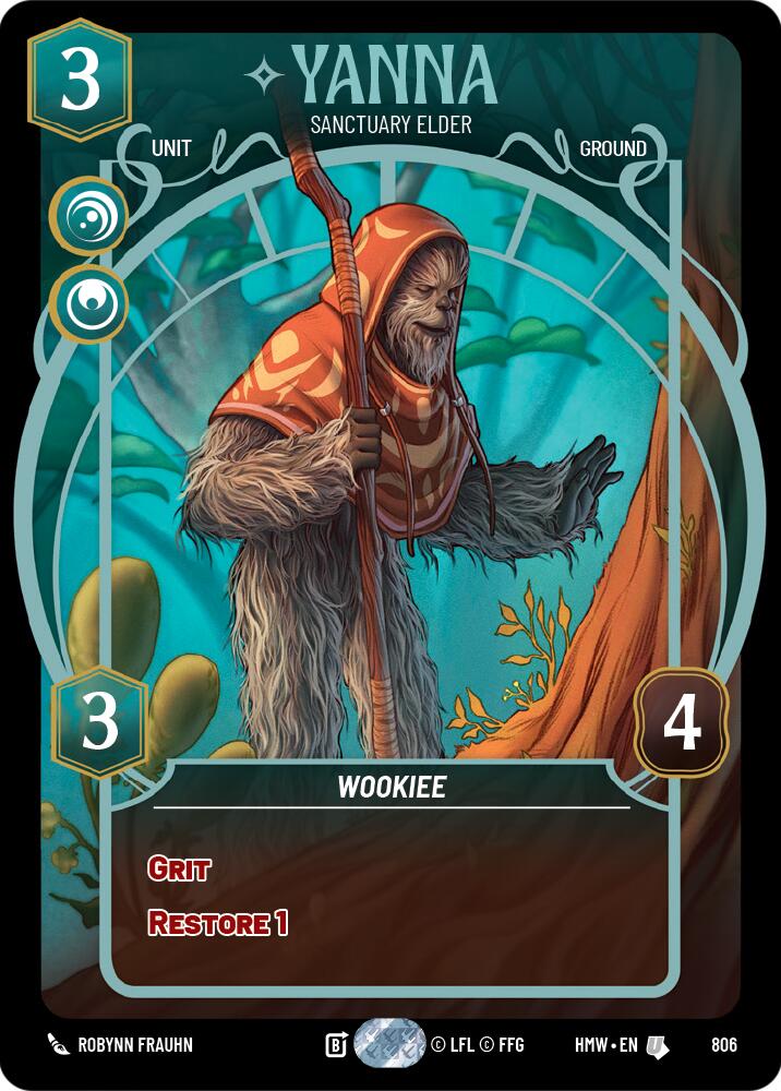 Yanna - Sanctuary Elder [Prestige] (Homeworlds)(HMW-806)(U)
