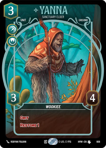 Yanna - Sanctuary Elder [Prestige] (Homeworlds)(HMW-806)(U)